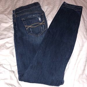 Abercrombie and Fitch Light Wash Skinny Jeans